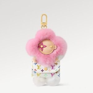 Louis Vuitton x Takashi Murakami Vivienne Cuddle Bag Charm